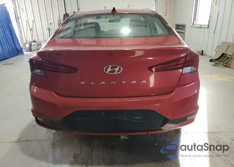 2019 Hyundai Elantra Sel from USA, damaged, VIN 5NPD84LF5KH462903